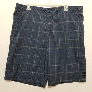 O'Neill shorts 38 Freak XT2 Hybrid Walkshort plaid stretch quick dry anti odor